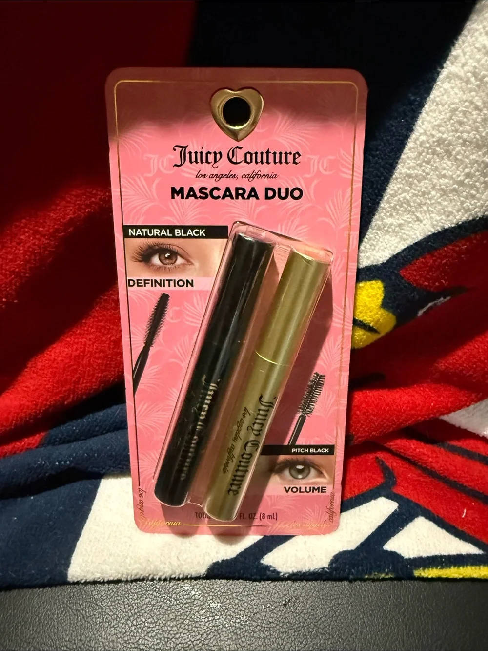 Juicy Couture Mascara Duo in Black & Gold Packaging